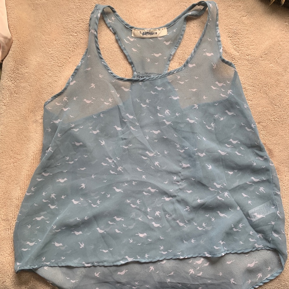 WALLFLOWER BIRD SHIRT